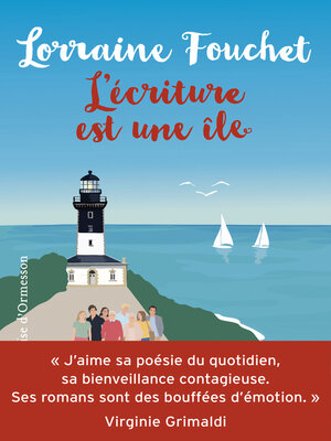 cover image of L'Écriture est une île